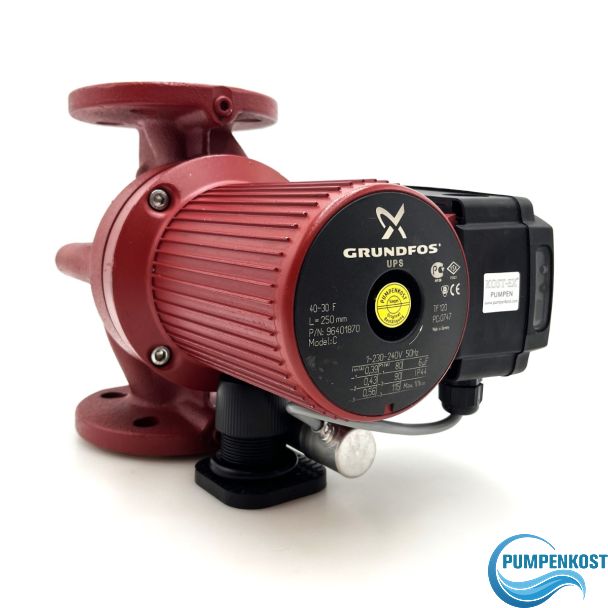 Grundfos UPS 40-30F Umwälz- Heizungspumpe P11/476