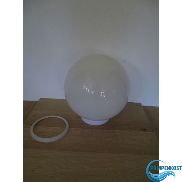 Ersatz Lampenkugel PVC Material mit Dichtung 240 mm Außenlampe K17/1013