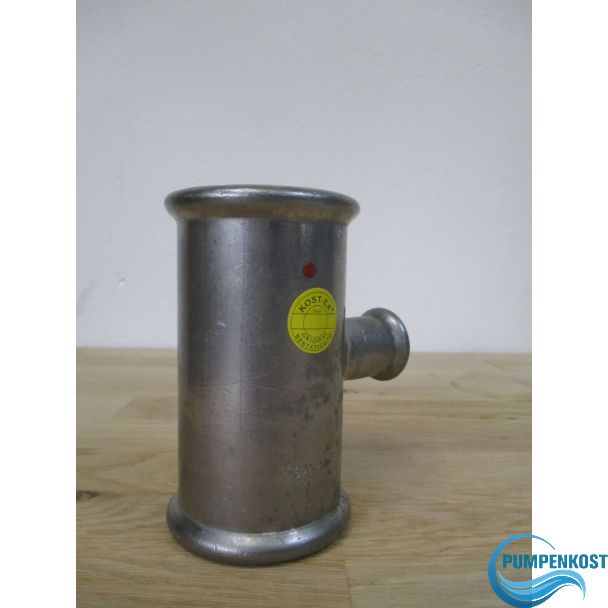 Sanha T - Stück Edelstahl 54 x 22 x 54 mm reduziert Press Fitting K17/146 
