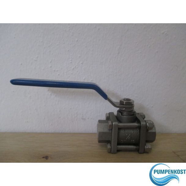 LEGRIS Kugelhahn Valpres DN 10 PN 64 AISI 316 Edelstahl 1/4 Zoll K17/241 