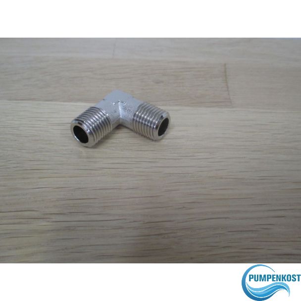 Legris Winkelstück 1/4 Zoll Einschraub - Verschraubung Messing  K17/255