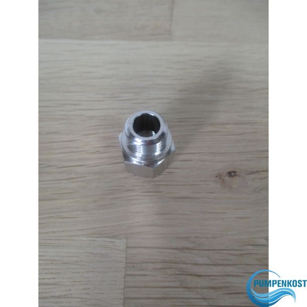 Legris Verlängerungsnippel 1/4 Zoll Aussen 1/4 Zoll Innengewinde Messing K17/260