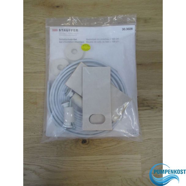 Stauffer Schallschutz Set 30.3028 für Bademöbel mit Unterbau 120 cm Bad K17/353