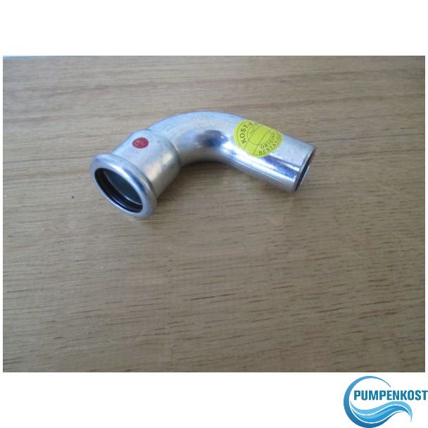 Sanhatherm Bogen 22 mm 90 ° C Stahl Press Fitting K17/375
