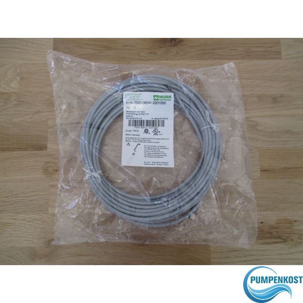 Murrelektronik Buchse M 8 Bu 0° mit Kabel 10 m freies Leitungsende K17/393