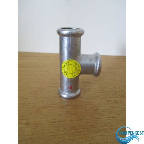 T- Stück 18 x 18 x 18 mm Sanha Edelstahl Press Fitting K17/454