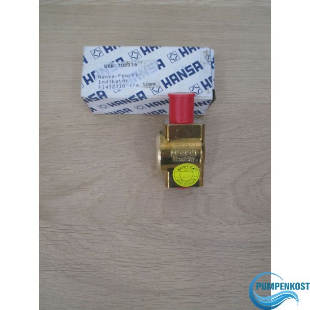  Hansa Feucht Indikator Schauglas mit Indikator Nr. 2413316050 I/A 10 mm K17/570