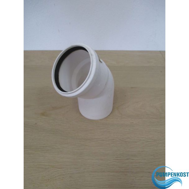 Rehau Raupiano Bogen DN 75 / 45° Grad HT Abwasser Nr. 121164-001 KOST-EX K17/631