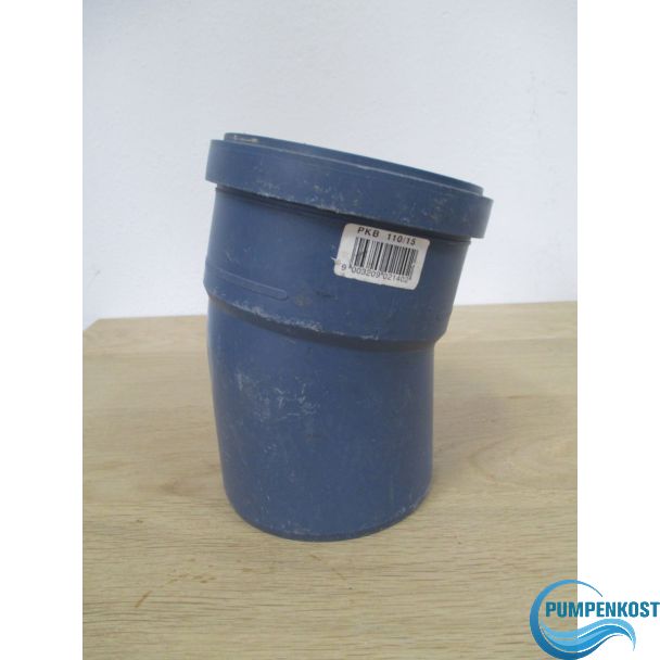 Polo - KAL NG Bogen PKB 110 / 15 ° Grad HT schalldämmend KOST-EX K17/636