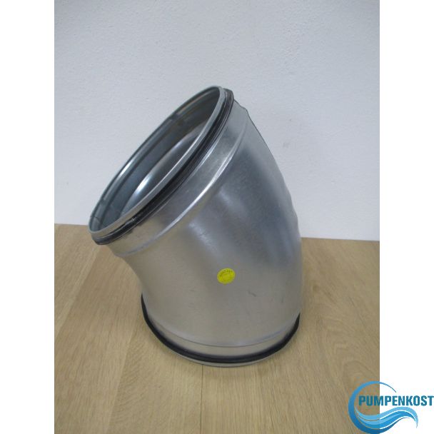 Wickelfalzbogen DN 250 30 ° Grad Lüftungsbogen mit Lippendichtung  K17/713