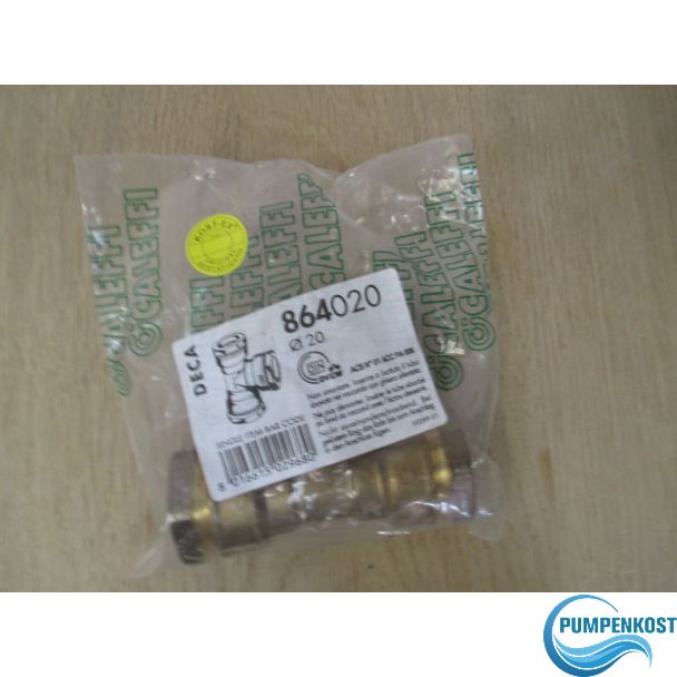 Caleffi Deca T - Stück DN 20 Messing Fitting K17/745