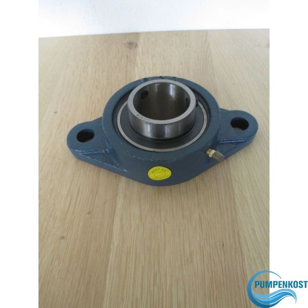 Oval Flanschlager FL 210 für 50 mm Welle mit Lager UZ 210 K17/908