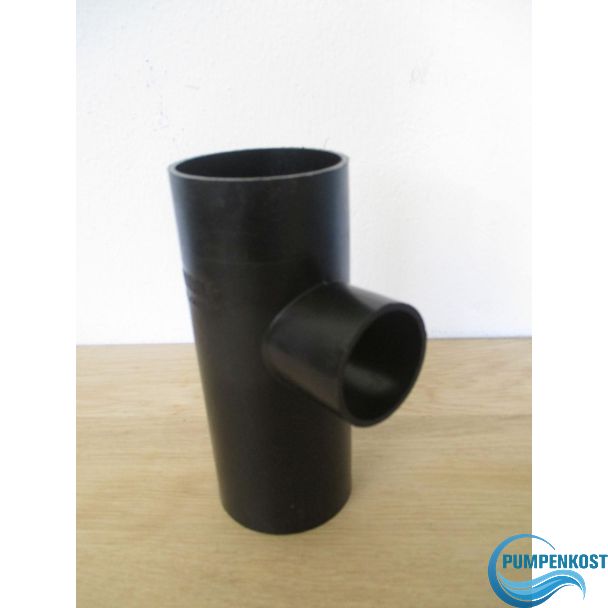 Geberit PE Schweiß Abzweiger 75 x 50 88,5 Grad Abfluss Rohr K17/919