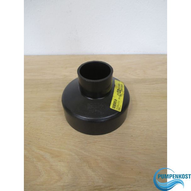 Geberit PE Reduktion 110 x 50 Abflussrohr Verkleinerung WC Anlage K17/924