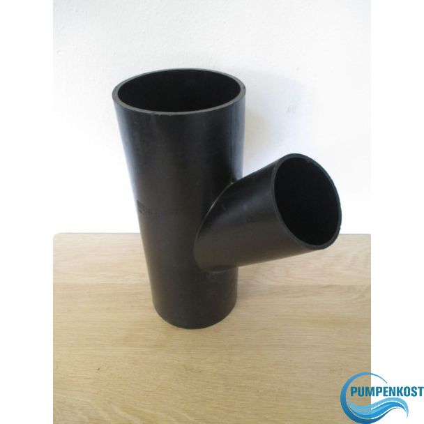 Geberit PE Schweiß Abzweiger 110 x 75 45 Grad Abfluss Rohr Nr. 67.125 K17/926
