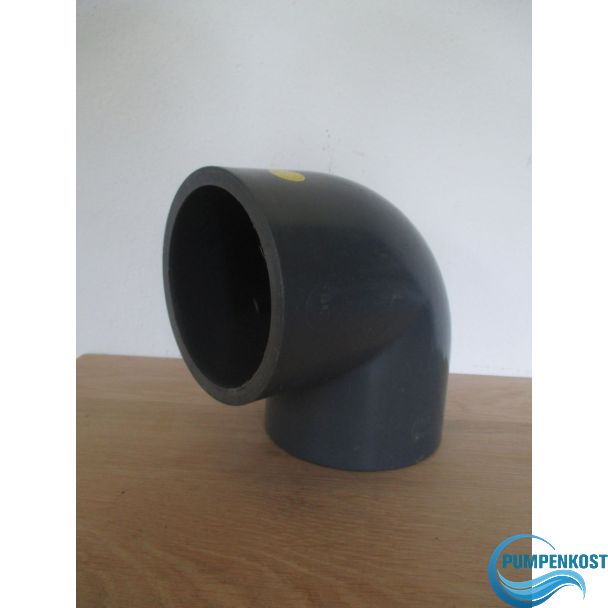 PVC Winkel 90 Grad 110 mm Bogen Klebemuffe Fitting K17/956
