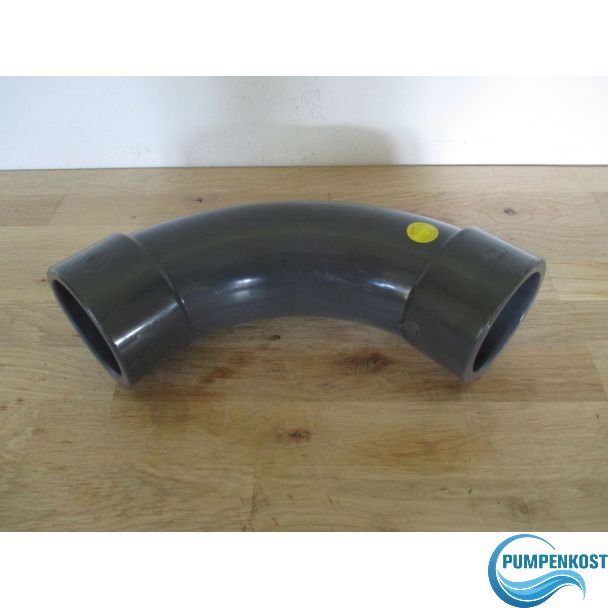 PVC Rohr Bogen 90° 75mm Klebemuffe Teichbau Sanitär Pool K17/962
