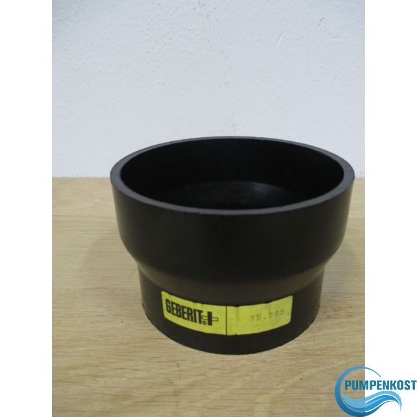 Geberit PE Reduzierung von 125 mm auf 110 mm Rohr Anschluss WC K17/975