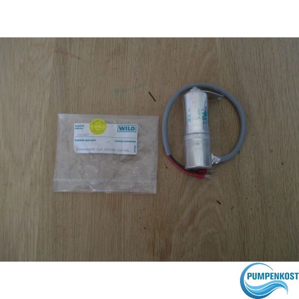 Wilo Kondensator 5 Microfarad 470 VDB Nr. 2081827  K17/996