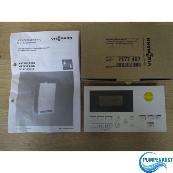 Viessmann Bedienteil Vitotronic 100 HC1 Modul Nr. 7177407 K17/997