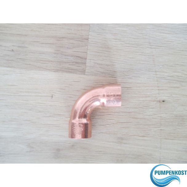 Kupfer Bogen Lötfitting 15 mm 90° Grad Trinkwasser Heizung 10 Stück DVGW K18/250