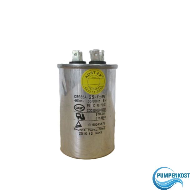 Shuntai Kondensator CBB65A 25 µF Microfarad 450 V Capacitors 18/276
