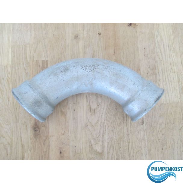 Zink Rohr Bogen 45 ° Grad 2 1/2 Zoll Pumpenkost Bestellnummer K18/308