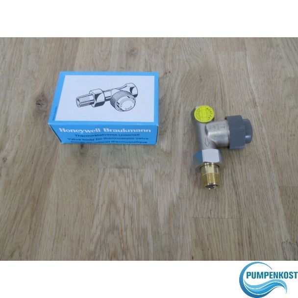 Honeywell Braukmann Thermostatventil Unterteil V 100 D 3 /8 " Heizung K18/314