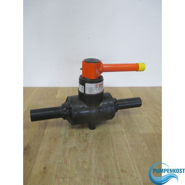 Stübbe C 126 Kugelhahn DN 25 d 32 PE 100 NBR Nr. 126920 Pumpenkost K18/337