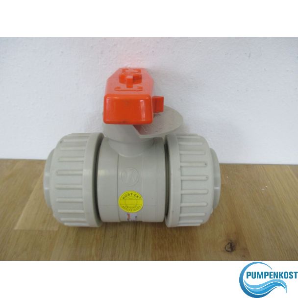 Stübbe Profi DOS 101 Dosierkugelhahn DN 40 PN 10 Pumpenkost K18/339