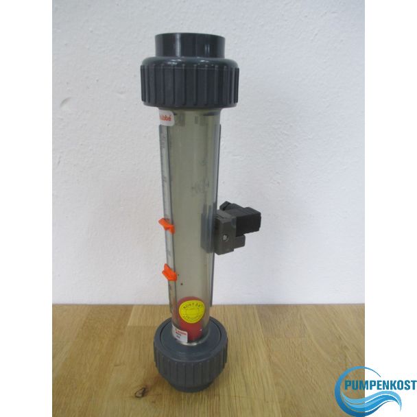 Stübbe DFM 200 Durchflussmesser DN 25 PVC Pumpenkost K18/341