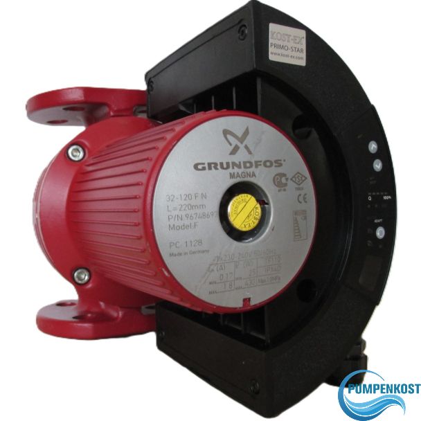 Grundfos Magna 32- 120 F N Edelstahl 1x 230V Brauchwasser P14/824
