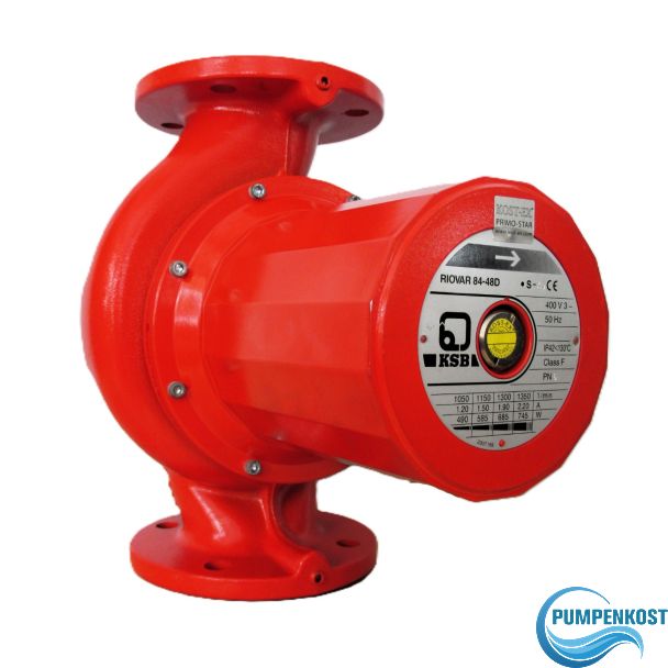KSB Riovar 84-48 D 3x400V Heizungspumpe TOP S80/7  P15/50