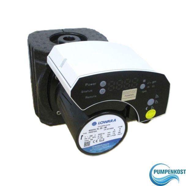 Lowara XL 25-80 Heizungspumpe 1x230V 180mm P21/5