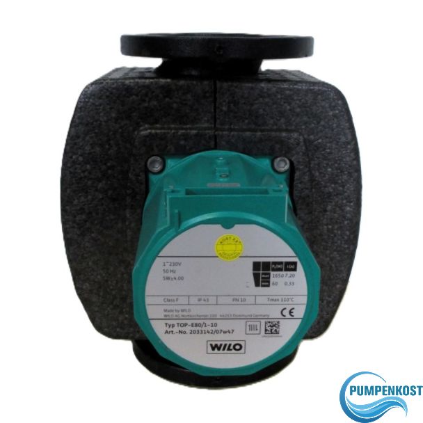 Wilo TOP-E 80 / 1-10 Heizungspumpe 1x230 V 2033142 P21/79
