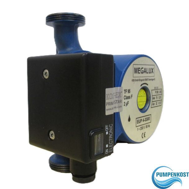 Megalux EUP 4-3300 Heizungspumpe 1x230 V Umwälzpumpe UPS 25-60 P8/754