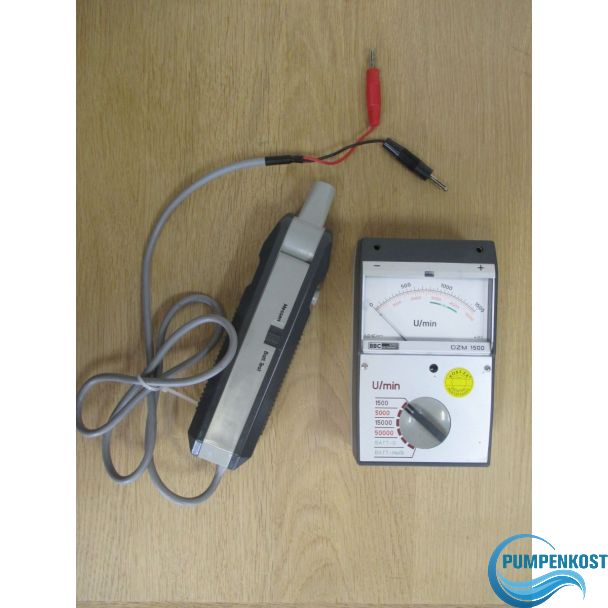 Drehzahlmesser Metrawatt DZM 1500 Messgerät S12/341