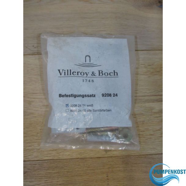 Villory&Boch Befestigungssatz 9208 24 01 weiß  S13/514