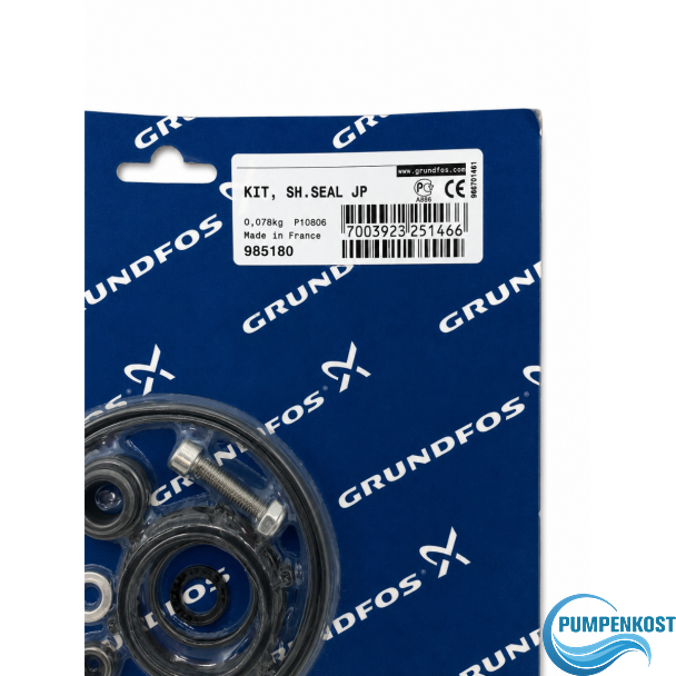Grundfos SH, SEAL JP 985180 Gleitringdichtung Ersatzteilset S14/64