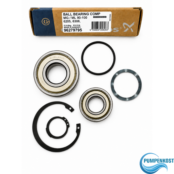 Grundfos Ball Bearing Comp MG / ML 90 - 100 Nr. 96279795 Motor Kugellager S16/59