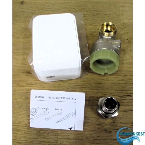 EMPUR Wilo Heatfixx Pumpenadapter Eck links mit Verkleidung 2140206 S22/16