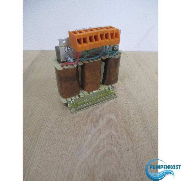 Spartrafo Lenze DAT109/840 pri 3 x 460 V sec 3 x 400 V 1,2 A T10/206