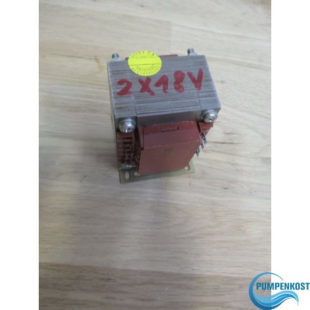 Trafo Transformator pri 220 V mit 2 x 18 V Ausgangsspannung KOST-EX T9/556