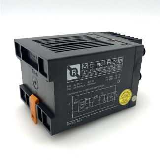 Riedel RNTG 48S Trafo 230V AC → 24V DC 2A stabilisiert Transformator T9/150