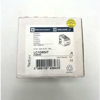 Telemecanique LC1D50V7 Schsltschütz Schütz Contactor Telemechanik 22kW P15/332