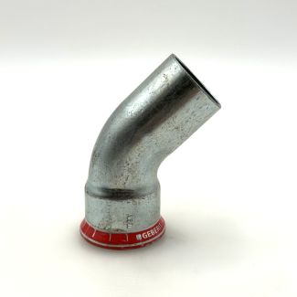 Geberit Bogen IA 45° Grad 35 mm Fitting Chromstahl Fitting S12/168