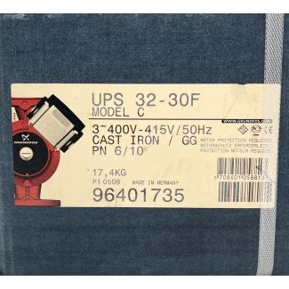 Grundfos UPS 32-30 F Model C Umwälz- Heizungspumpe  P13/877