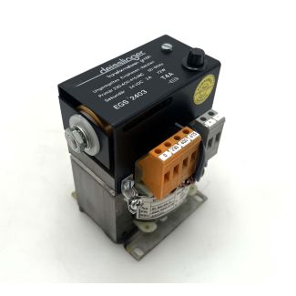 Deisslinger EGS 2403 Transformator 230/400/415V → 24V DC 3A Trafo T9/249