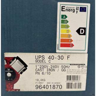 Grundfos UPS 40-30 F Heizungspumpe Umwälzpumpe 1x230V  P14/288