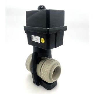 Stübbe Profi 101 Kugelhahn elektrisch DN 50 PN 10 PP PE EPDM 1x230V K18/318